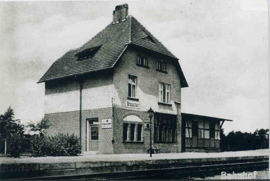 Bahnhof in Braschen