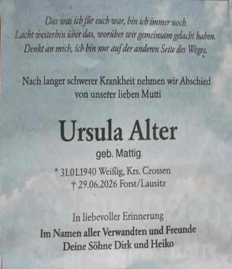 Alter-Anzeige