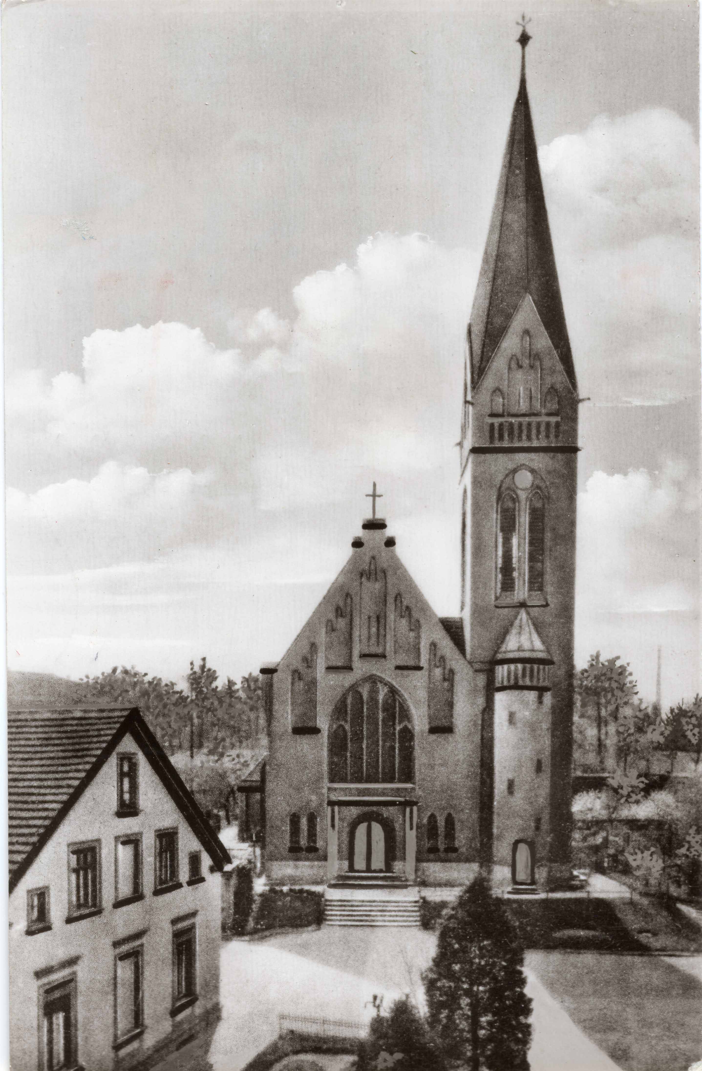 Kirche im Stadtplan